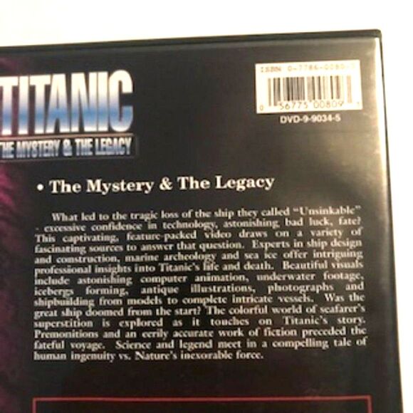 Titanic: The Mystery and the Legacy . {5} Disc Set on DVD - Picture 12 of 12